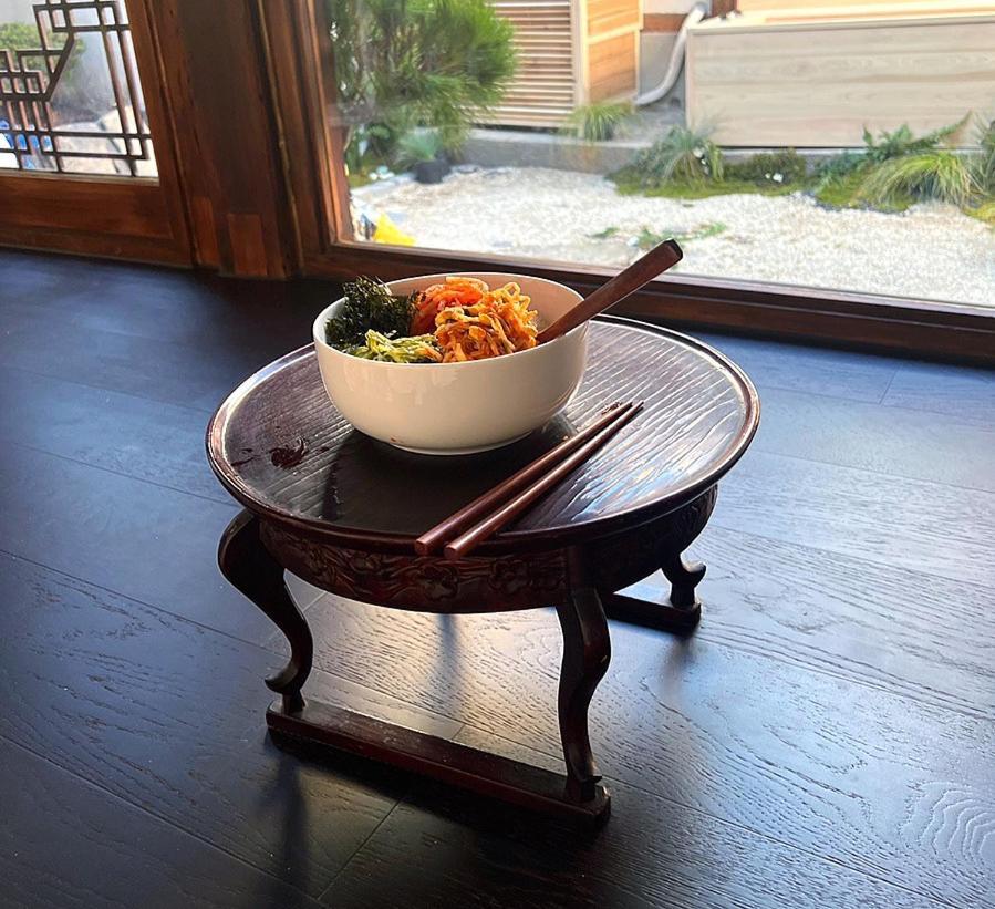 A Traditional Korean House With A Yard Seoul